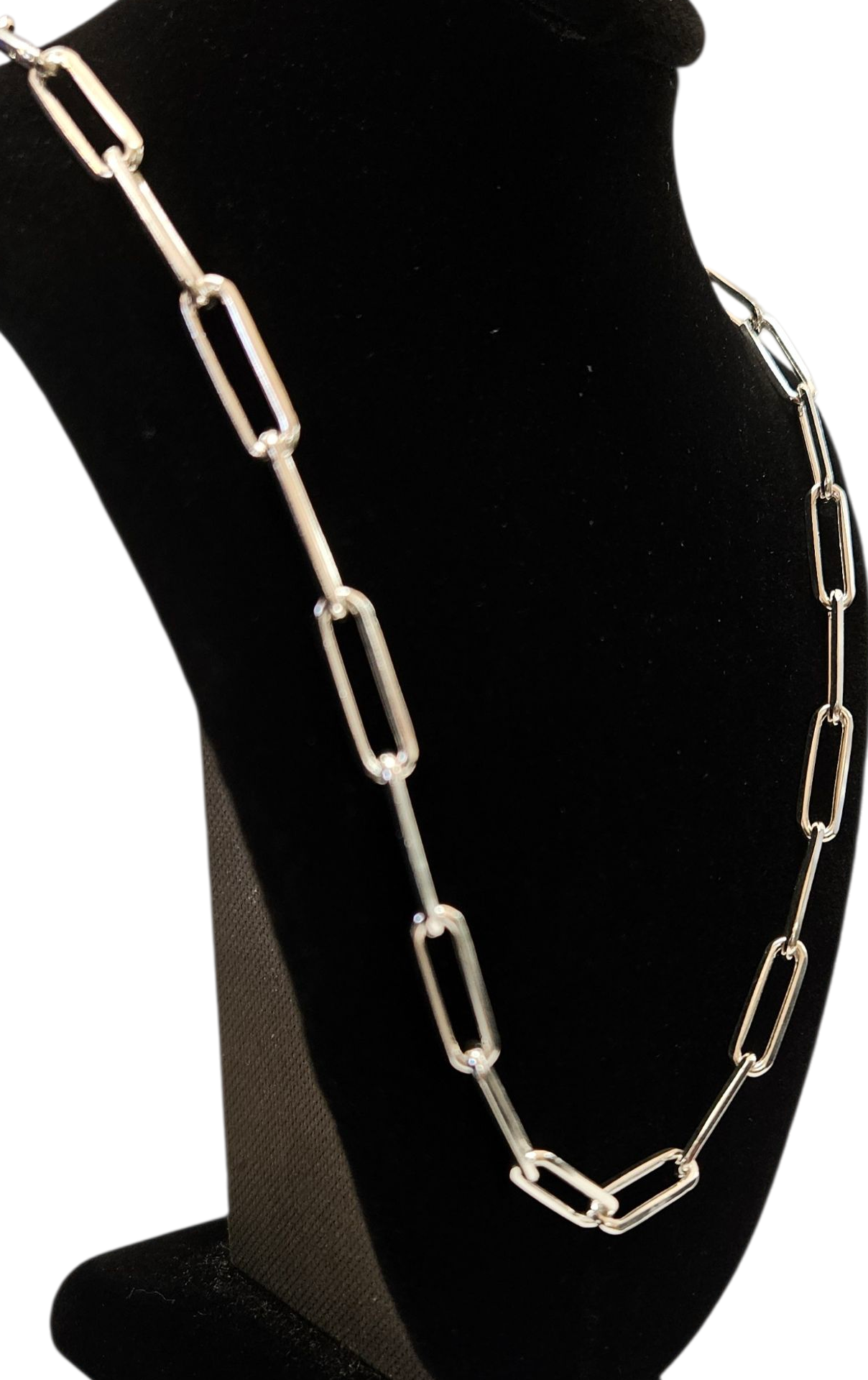 Ladies .925 Silver clip Link Necklace