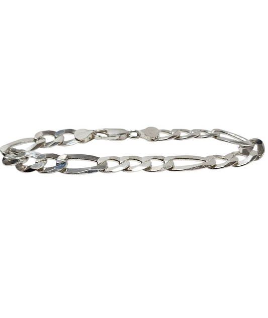 Mens 925 Silver Cartier Link bracelet