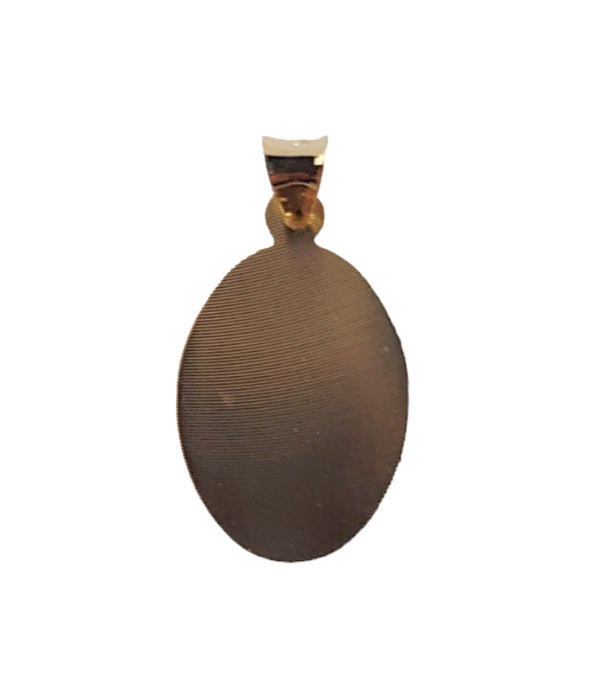 14k Tri-Tone Gold First communion Pendant