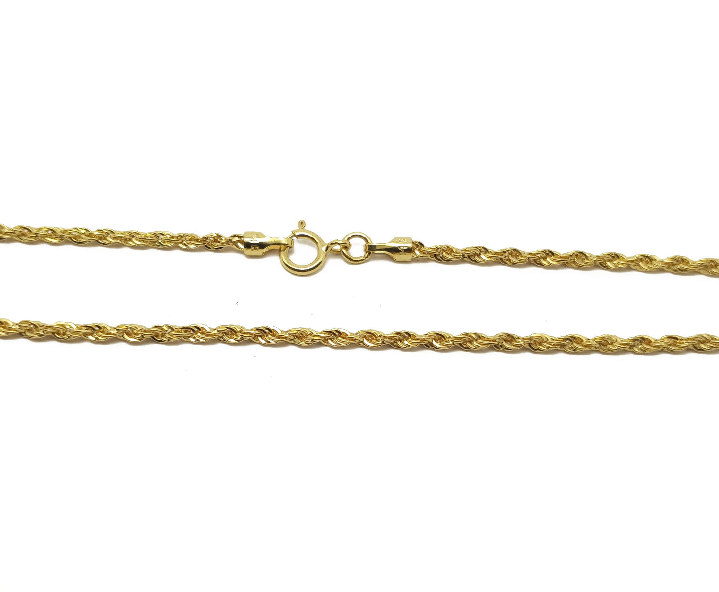 14K Yellow Gold Rope Chain