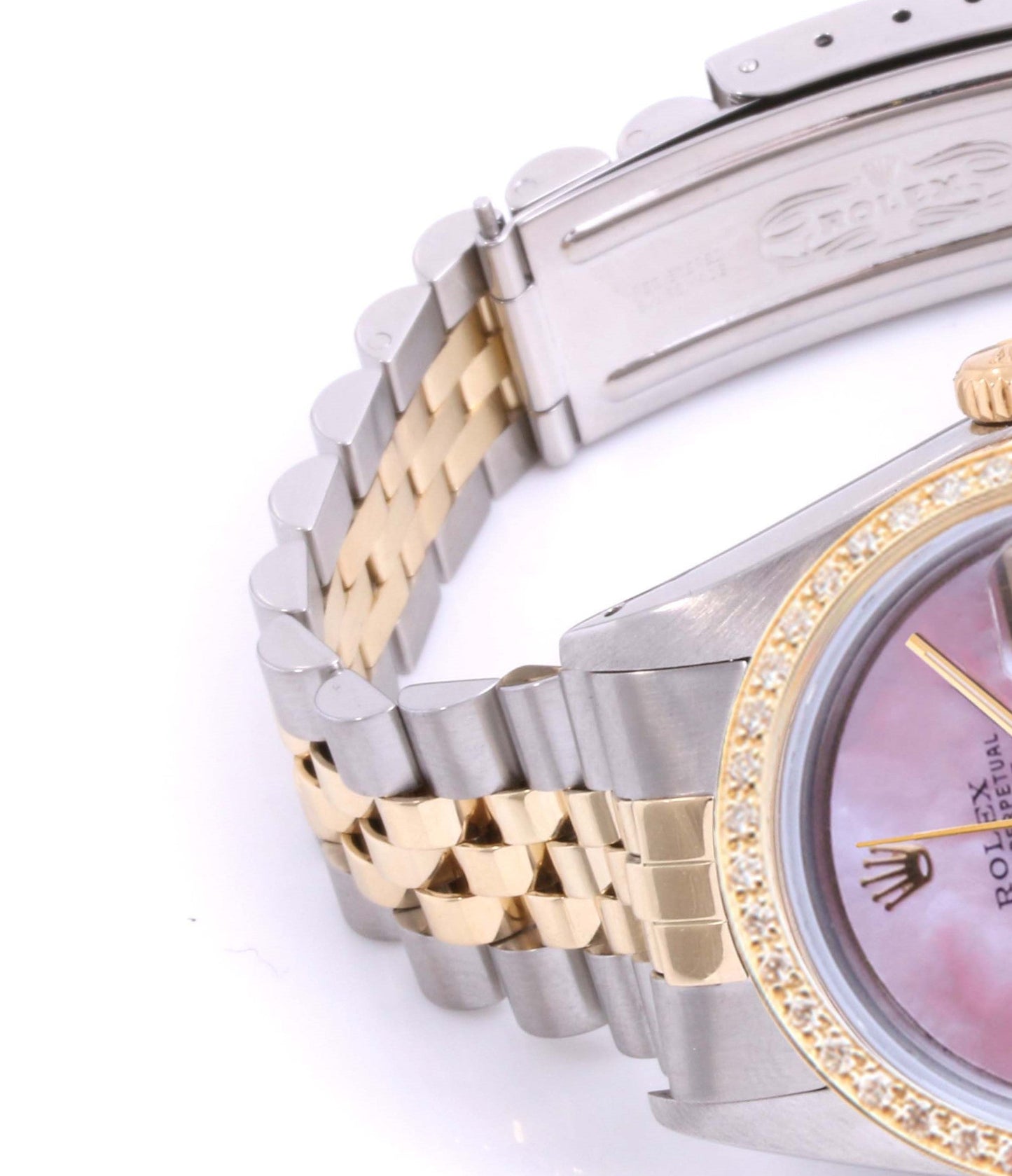Rolex 36mm Datejust 16013 Pink MOP Diamon Jubilee