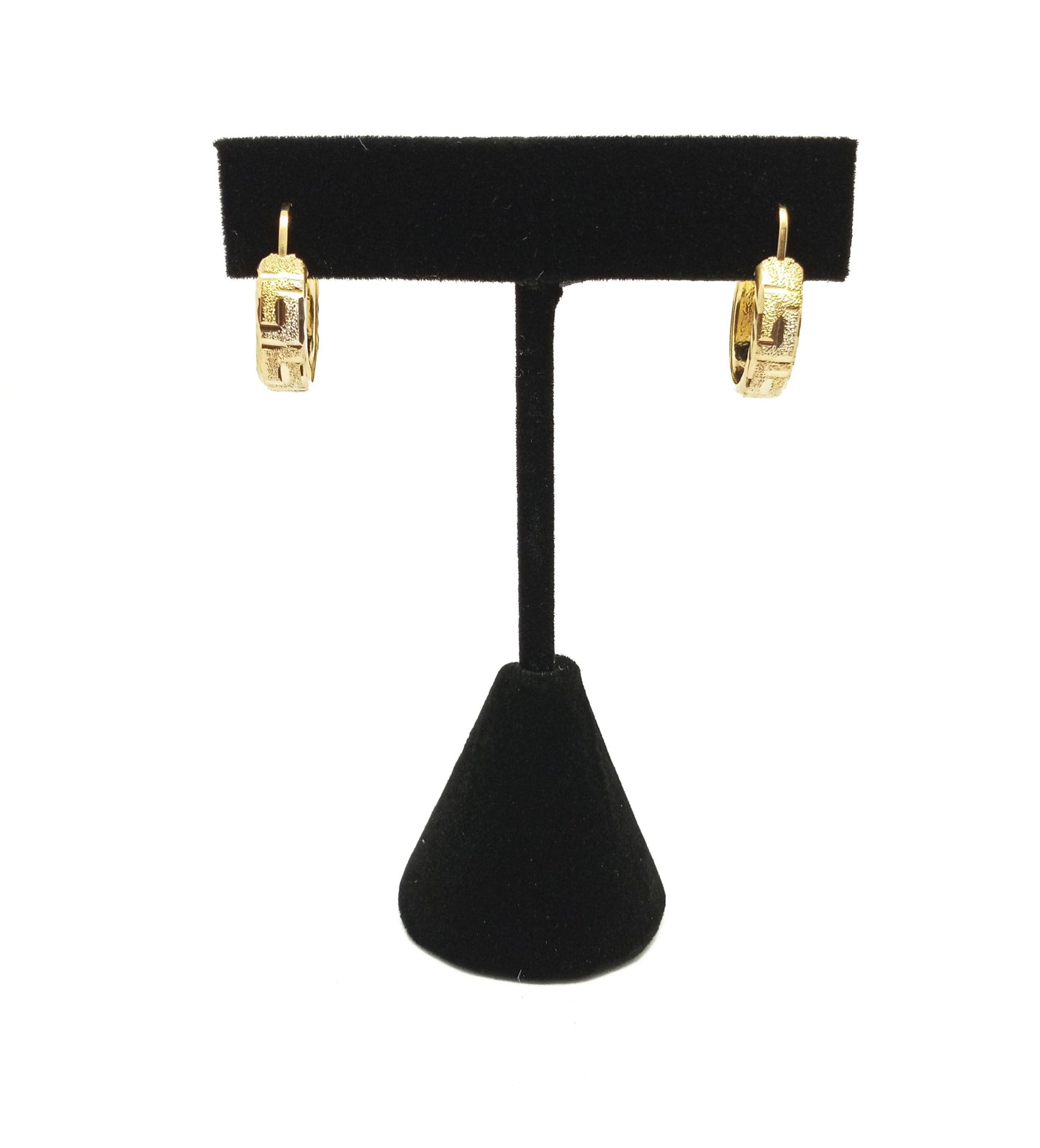 14K Yellow Gold Hoop Earrings