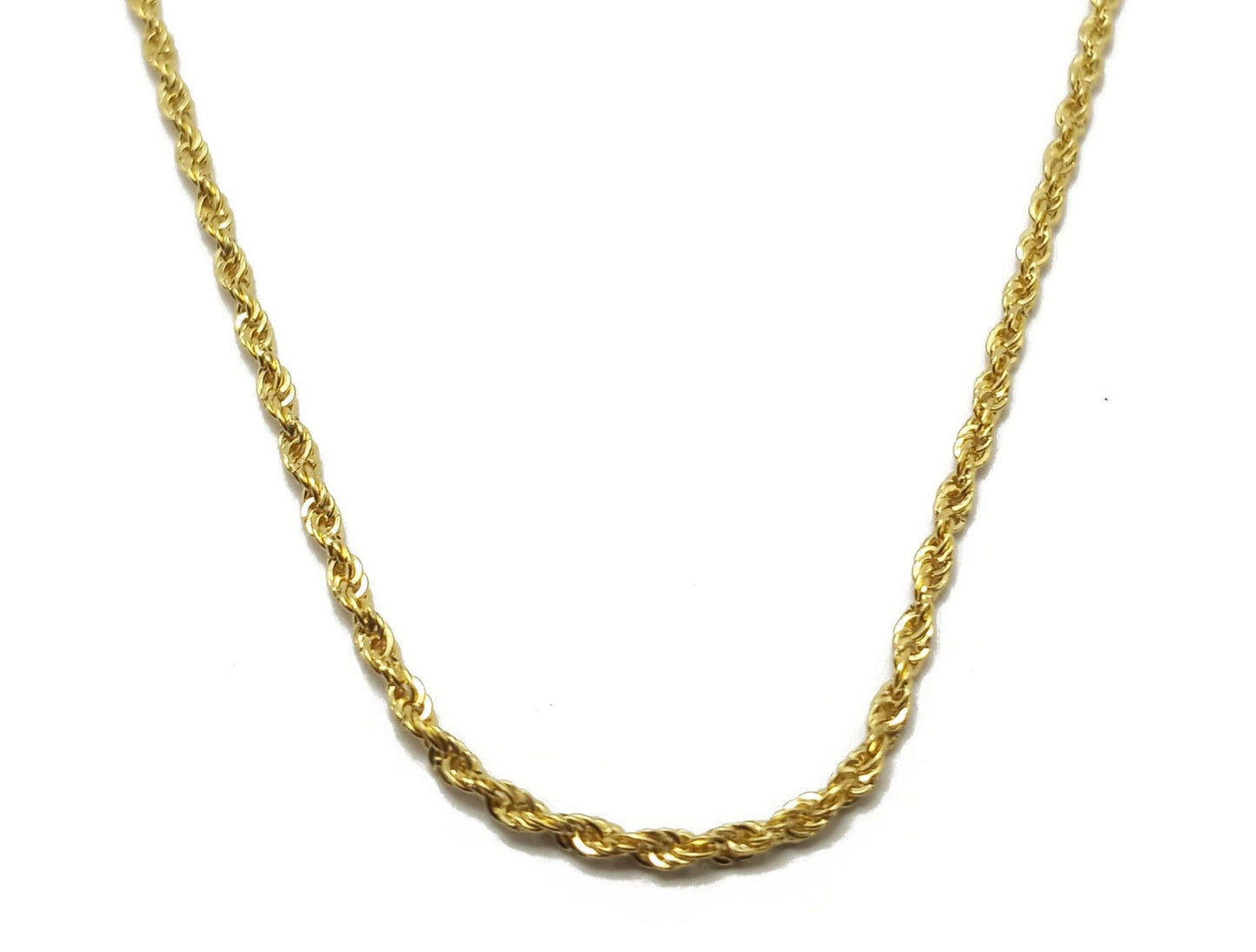 14K Yellow Gold Rope Chain