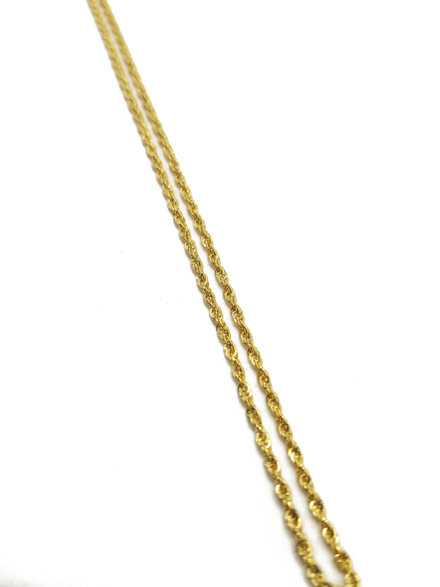 14K Yellow Gold Rope Chain