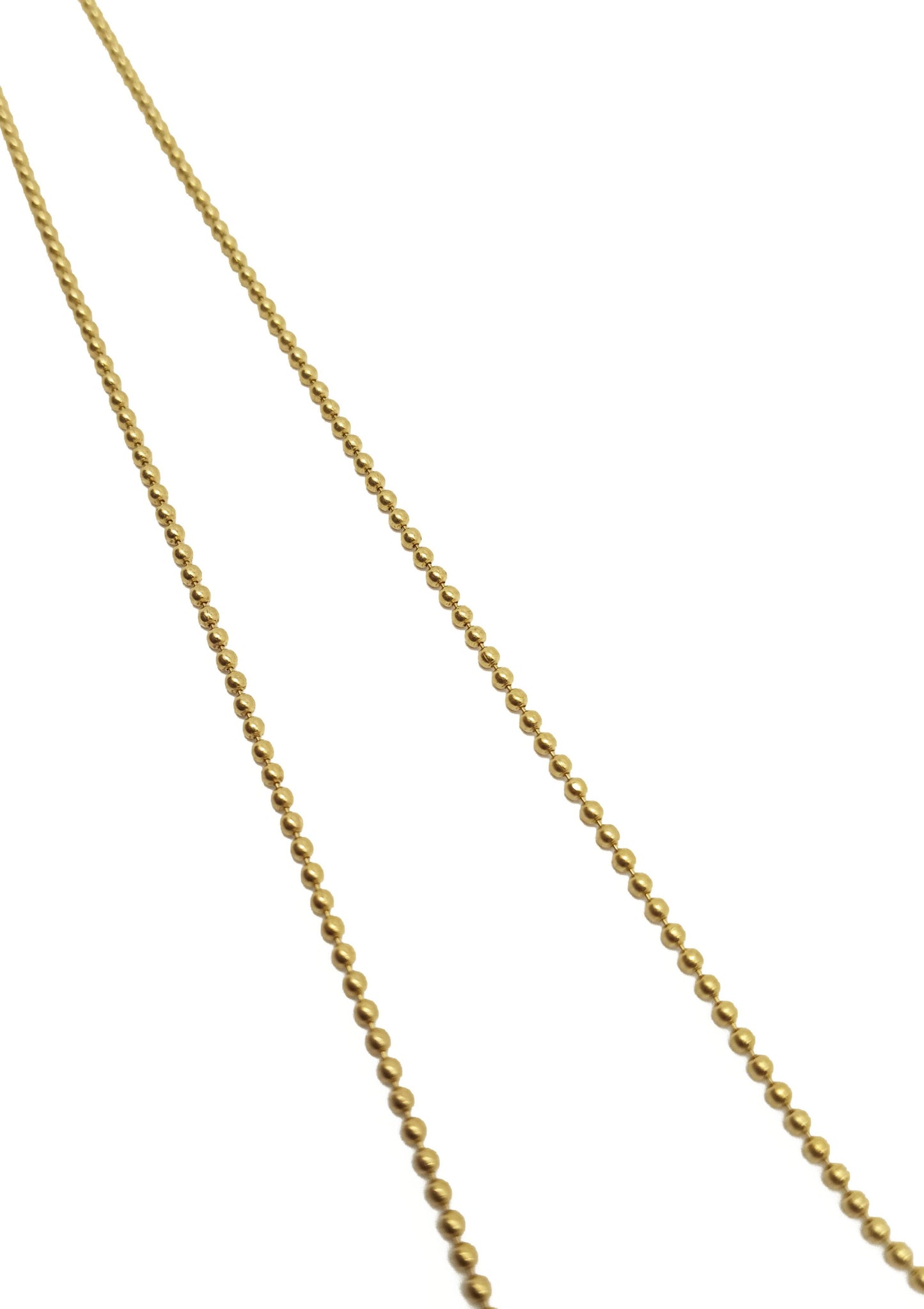 14K Gold tri-tone Diamond Dolphin Necklace