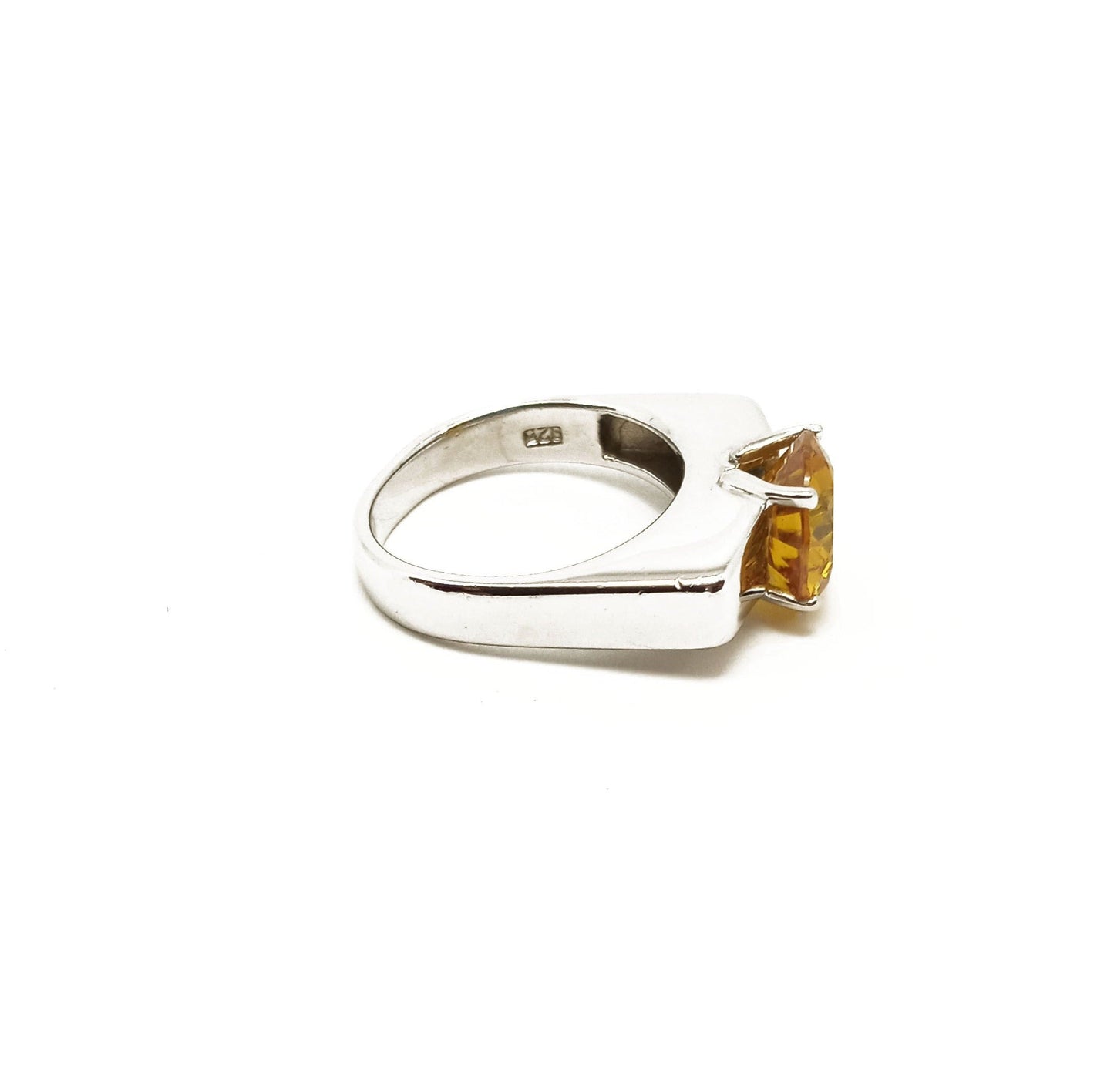Silver 925 natural Topaz Ring