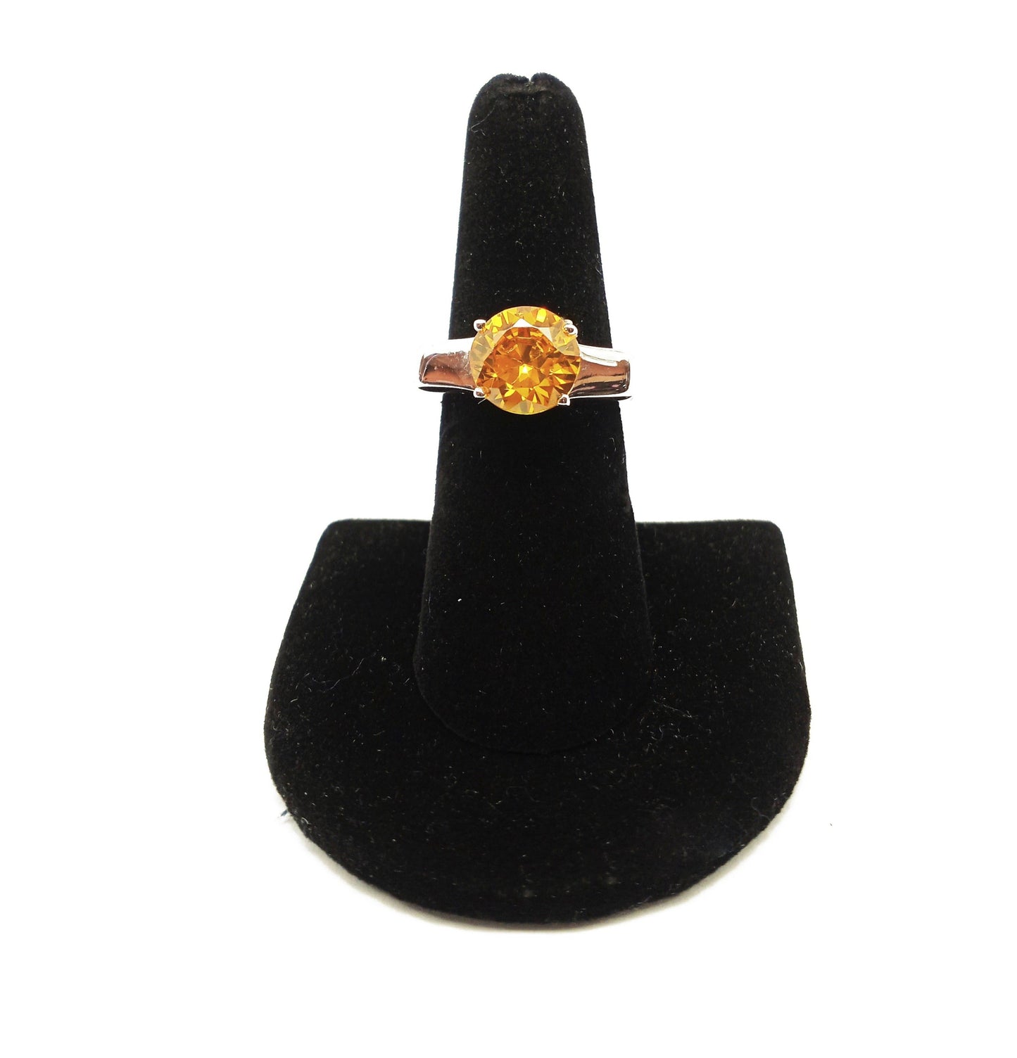Silver 925 natural Topaz Ring