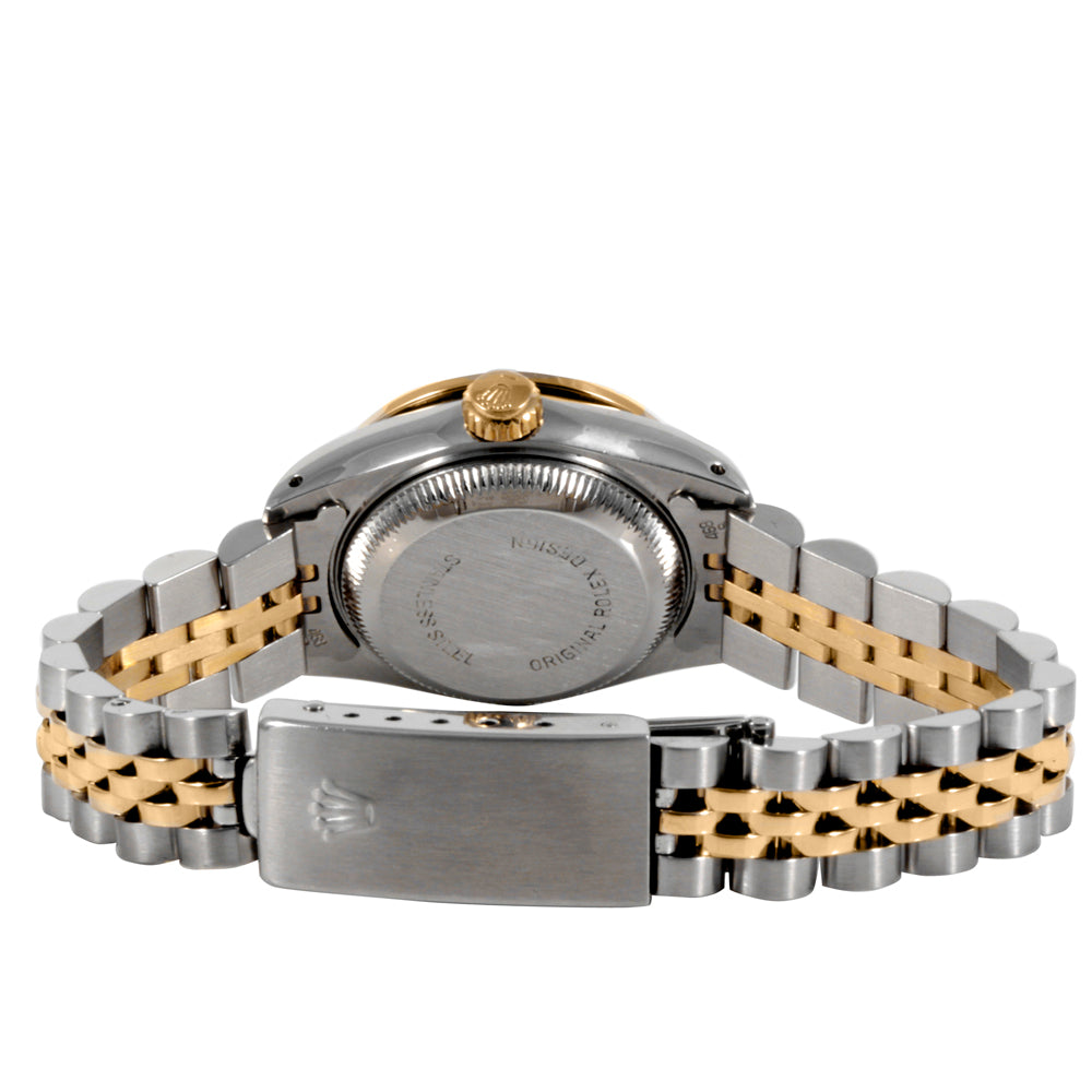 Rolex Ladies 26mm Datejust 6917 Arabic numeral Fluted Jubilee