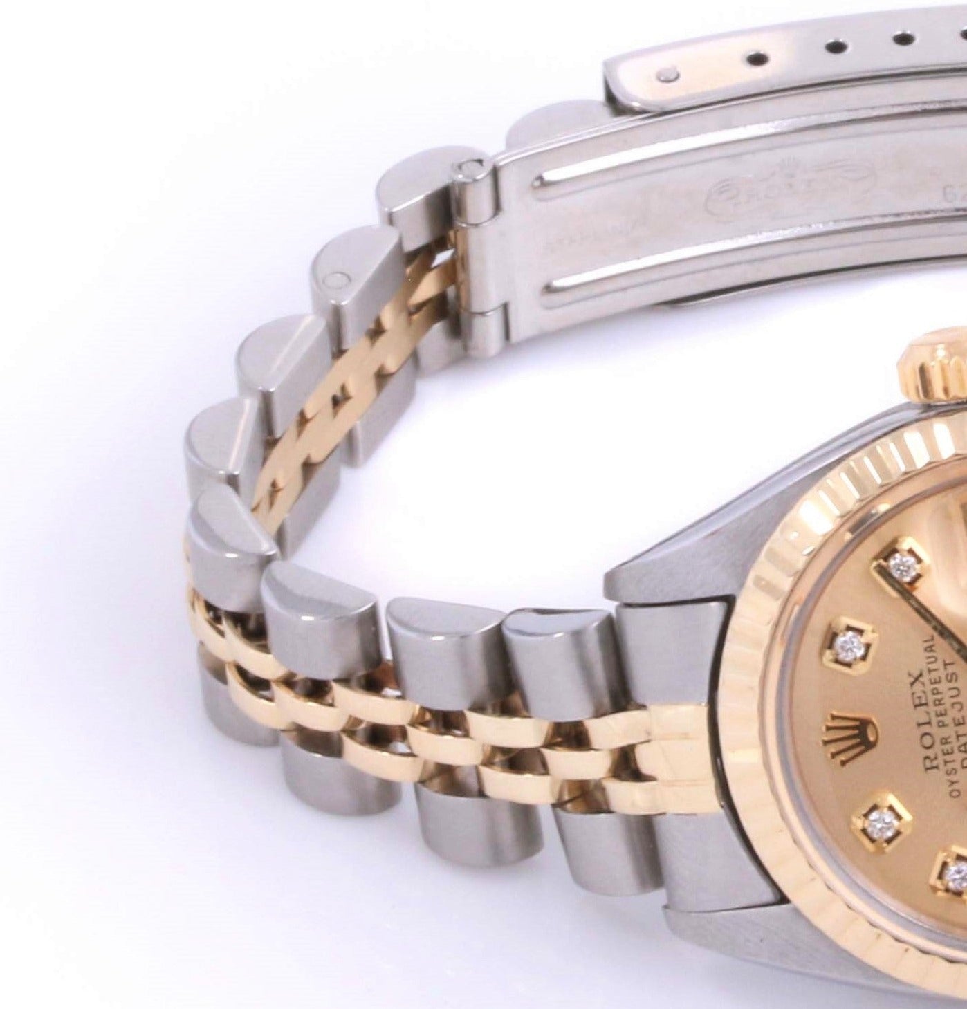 Rolex Ladies 26mm Datejust 6917 Champagne Diamond Jubilee