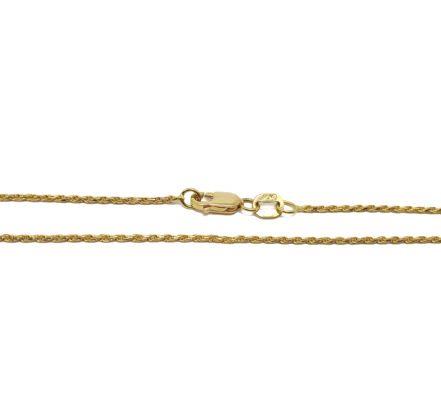 14K Yellow Gold Rope Chain