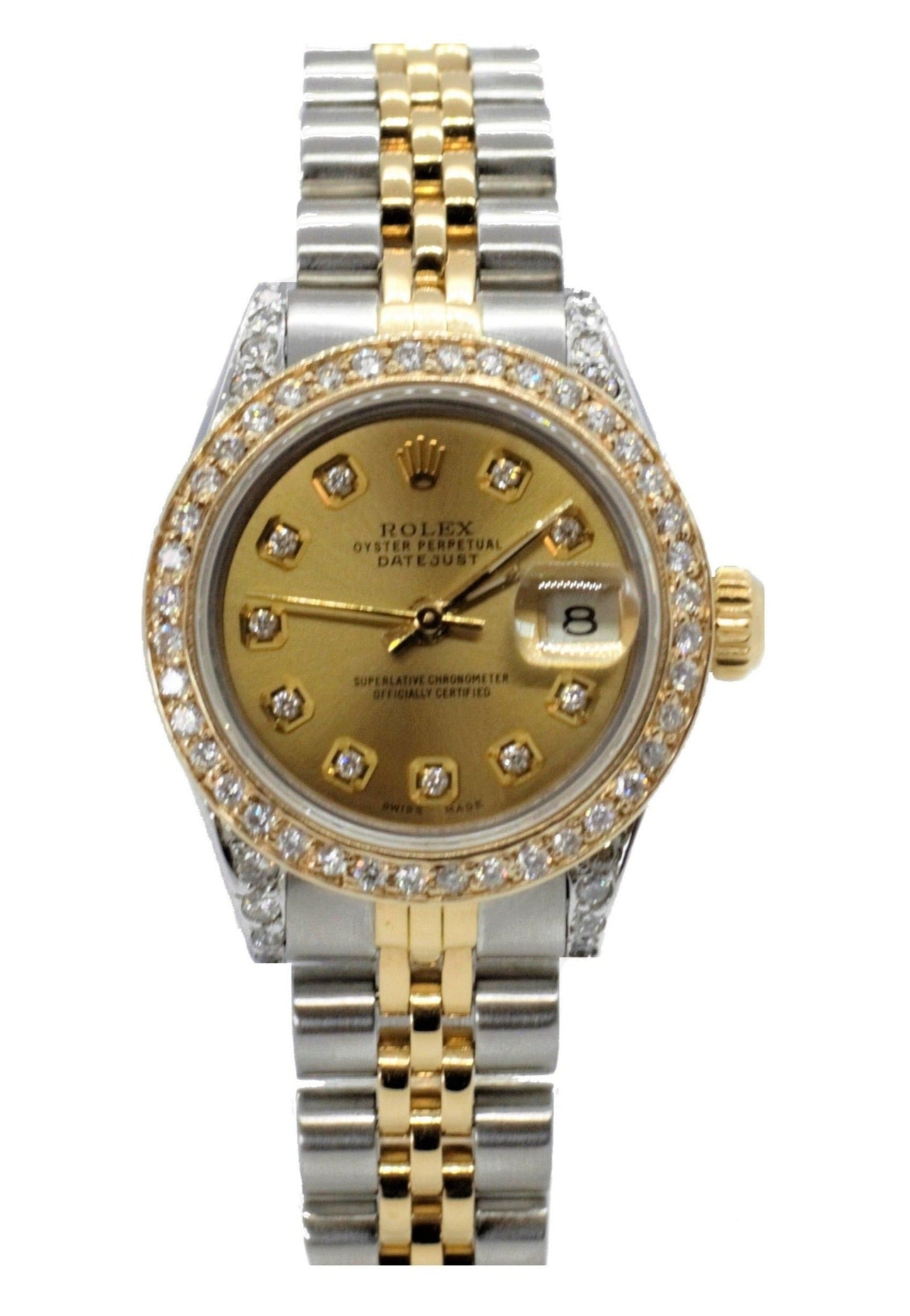 Rolex Ladies Datejust 26mm 69173 Champagne diamond