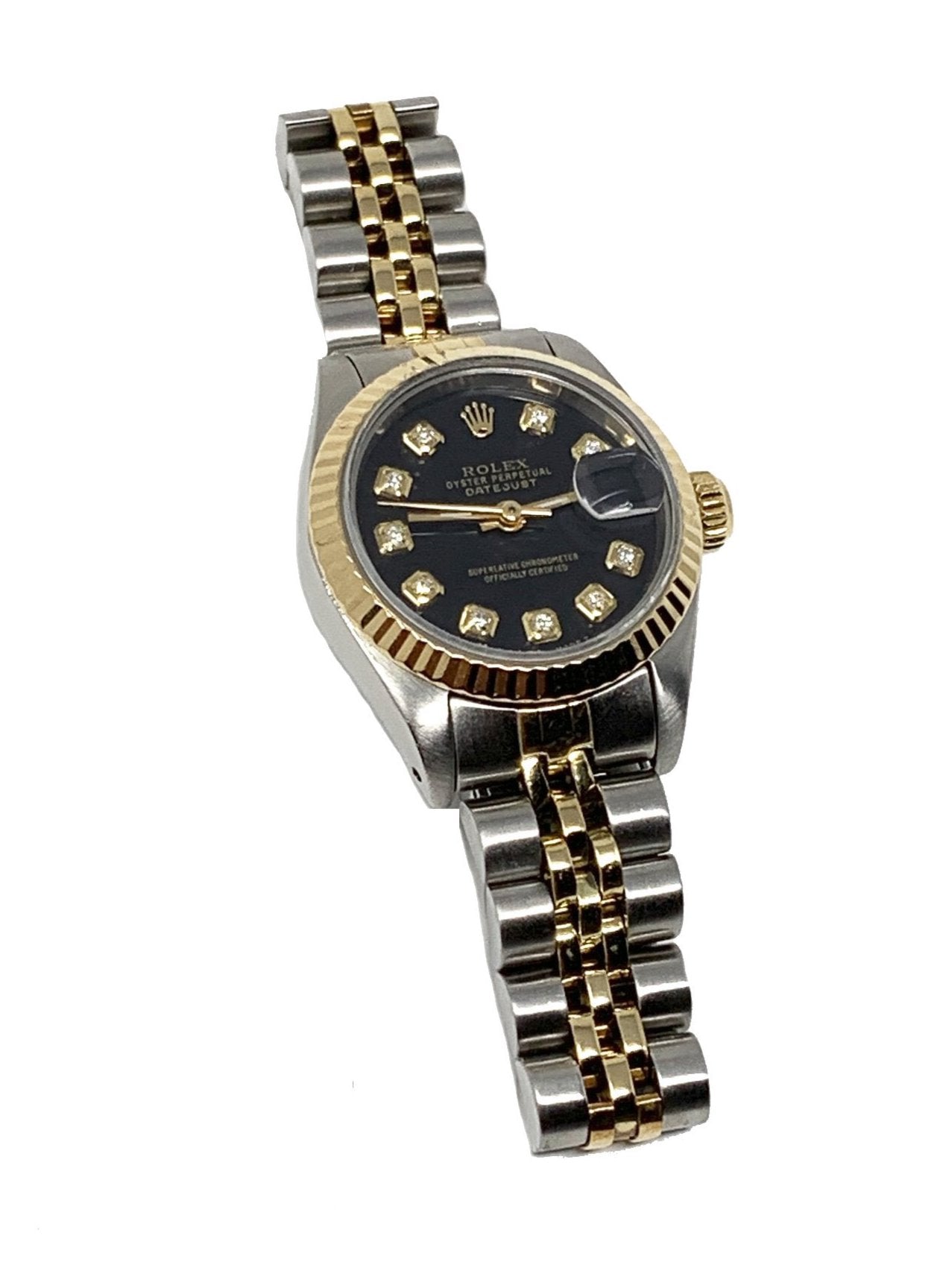 Rolex ladies Datejust 26mm 69173 Black diamond