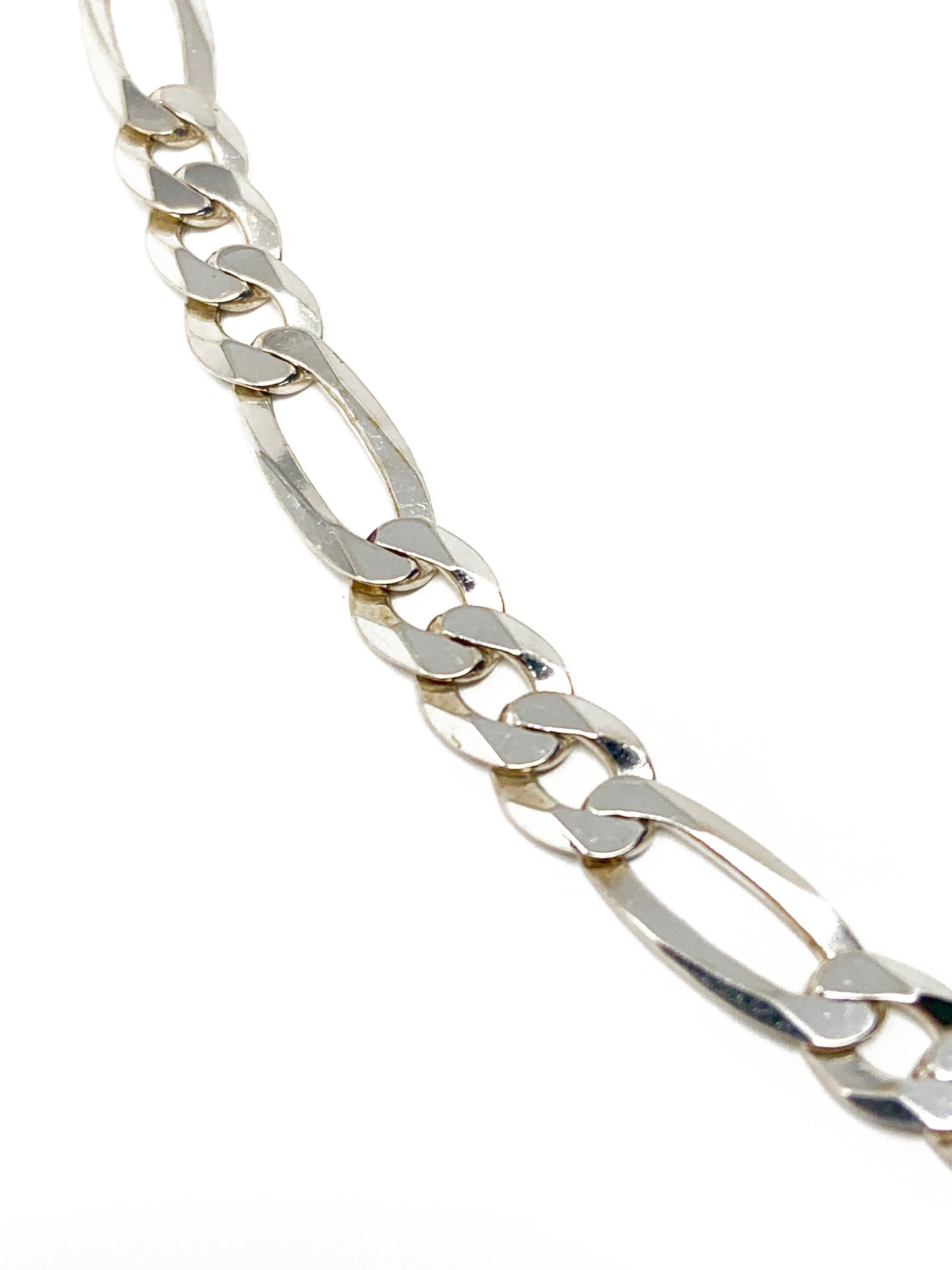 Silver .925 Figaro Link Necklace