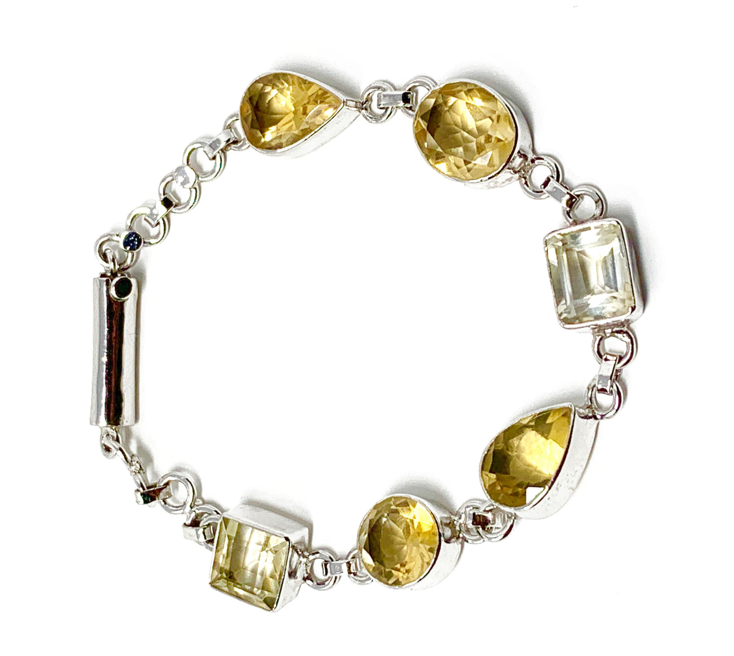 Silver 925 Natural stone bracelet