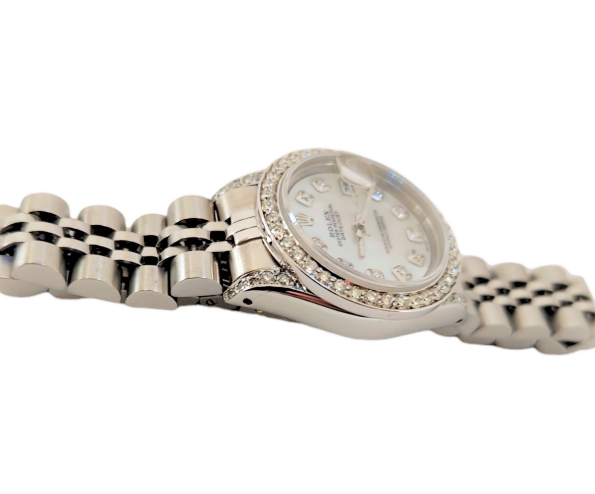 Rolex Ladies Datejust 26mm 69174 MOP diamond jubilee