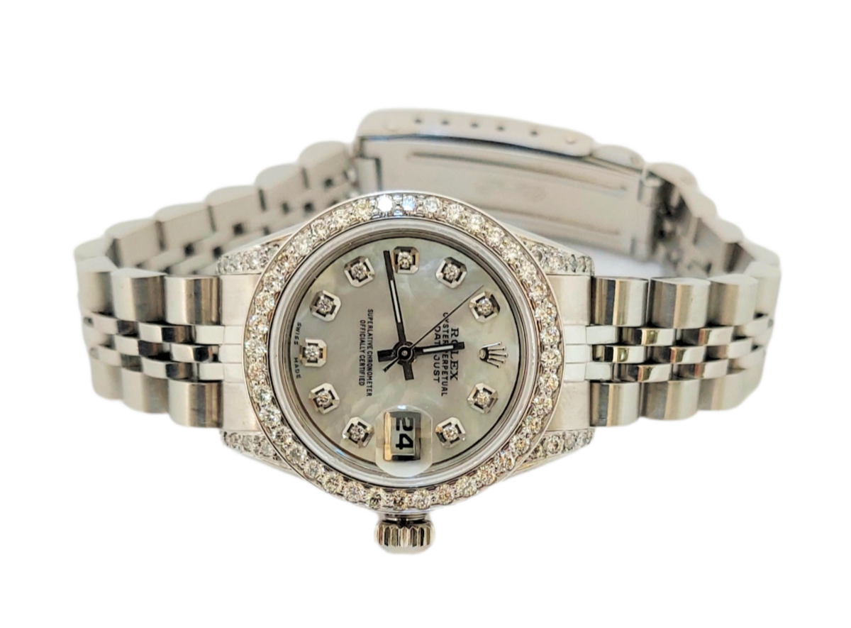 Rolex Ladies Datejust 26mm 69174 MOP diamond jubilee