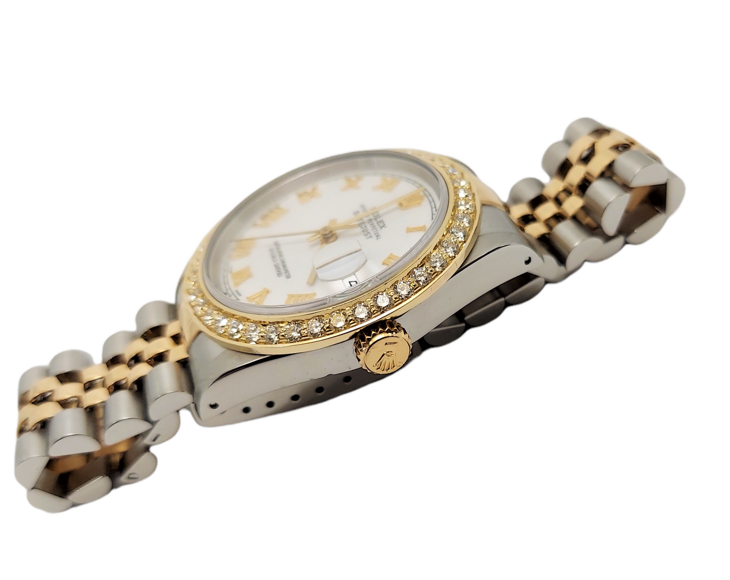 Rolex Men's Datejust 16233 36mm Roman Numeral Jubilee