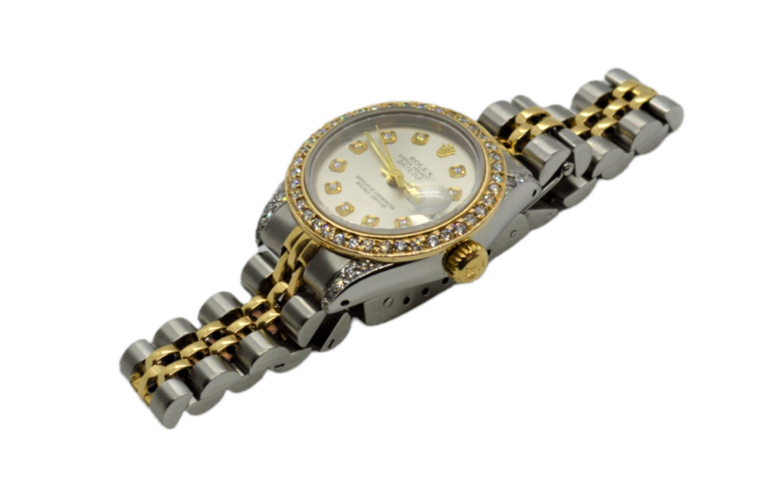 Rolex Ladies Datejust 26mm 69173 Silver diamond jubilee