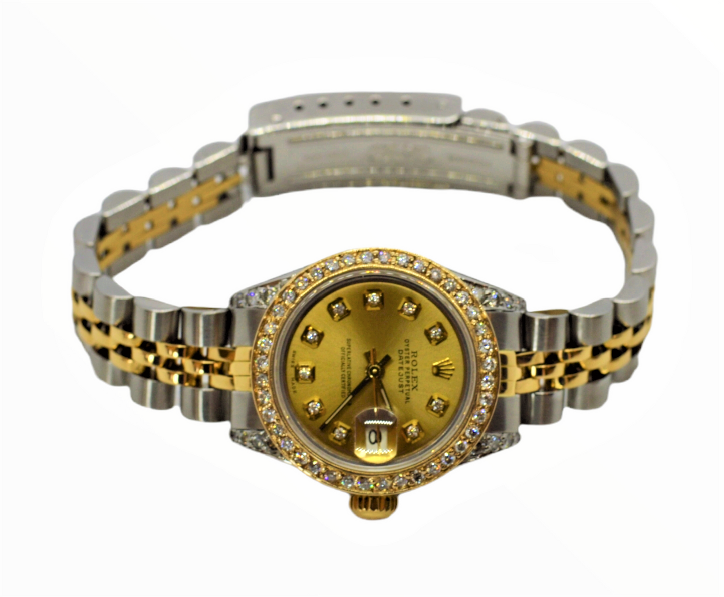 Rolex Ladies Datejust 26mm 69173 Champagne diamond