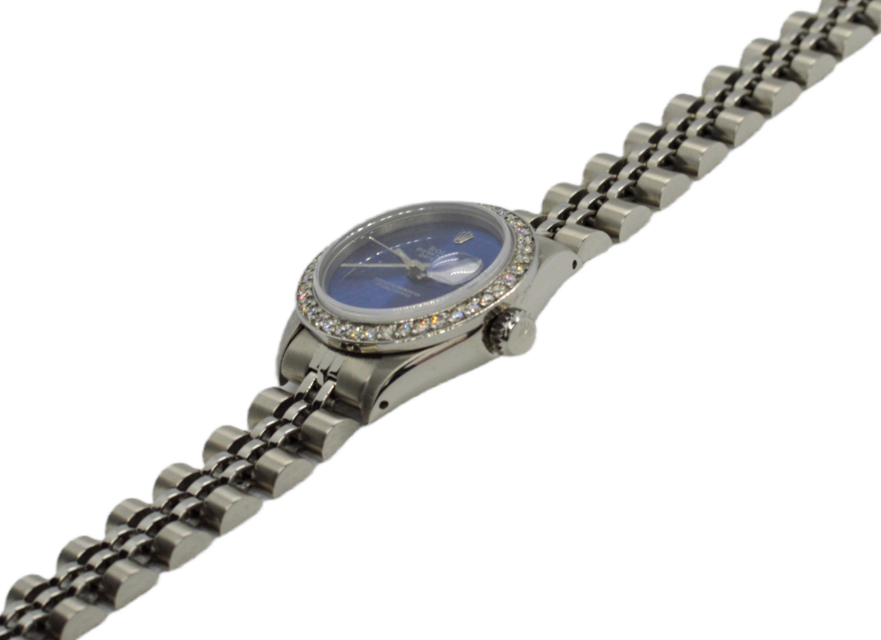 Rolex ladies datejust 26mm 6916 Blue diamond jubilee