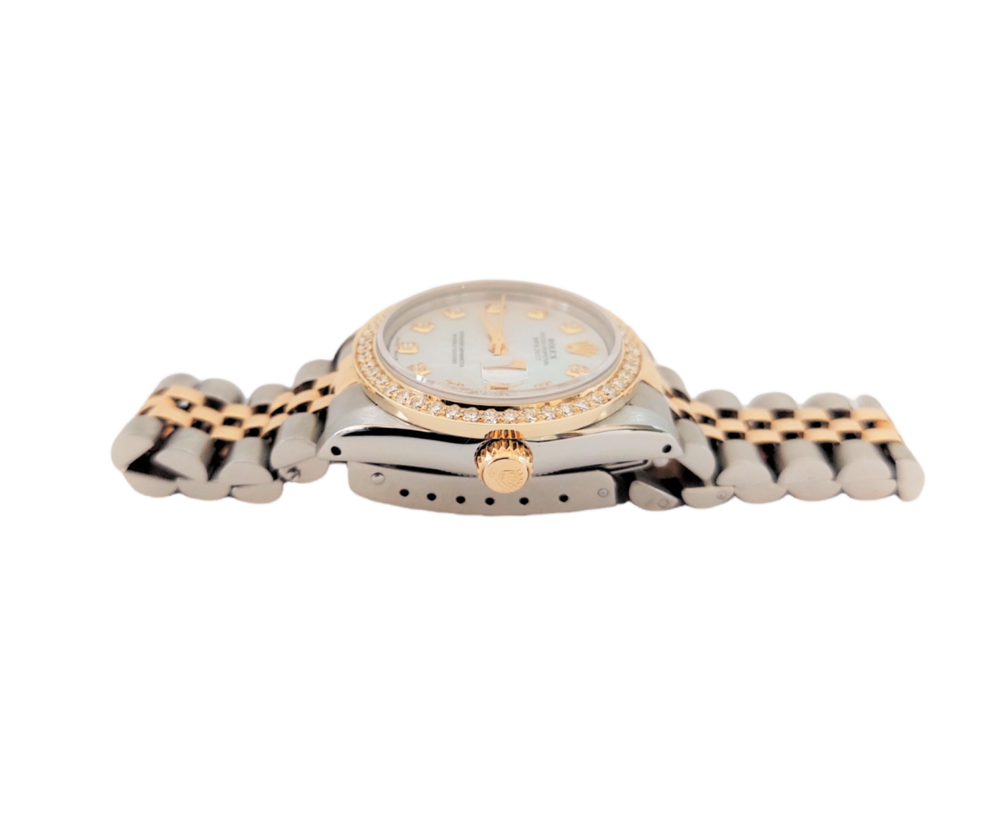 Rolex Ladies 31mm Datejust 68273 MOP Diamond jubilee