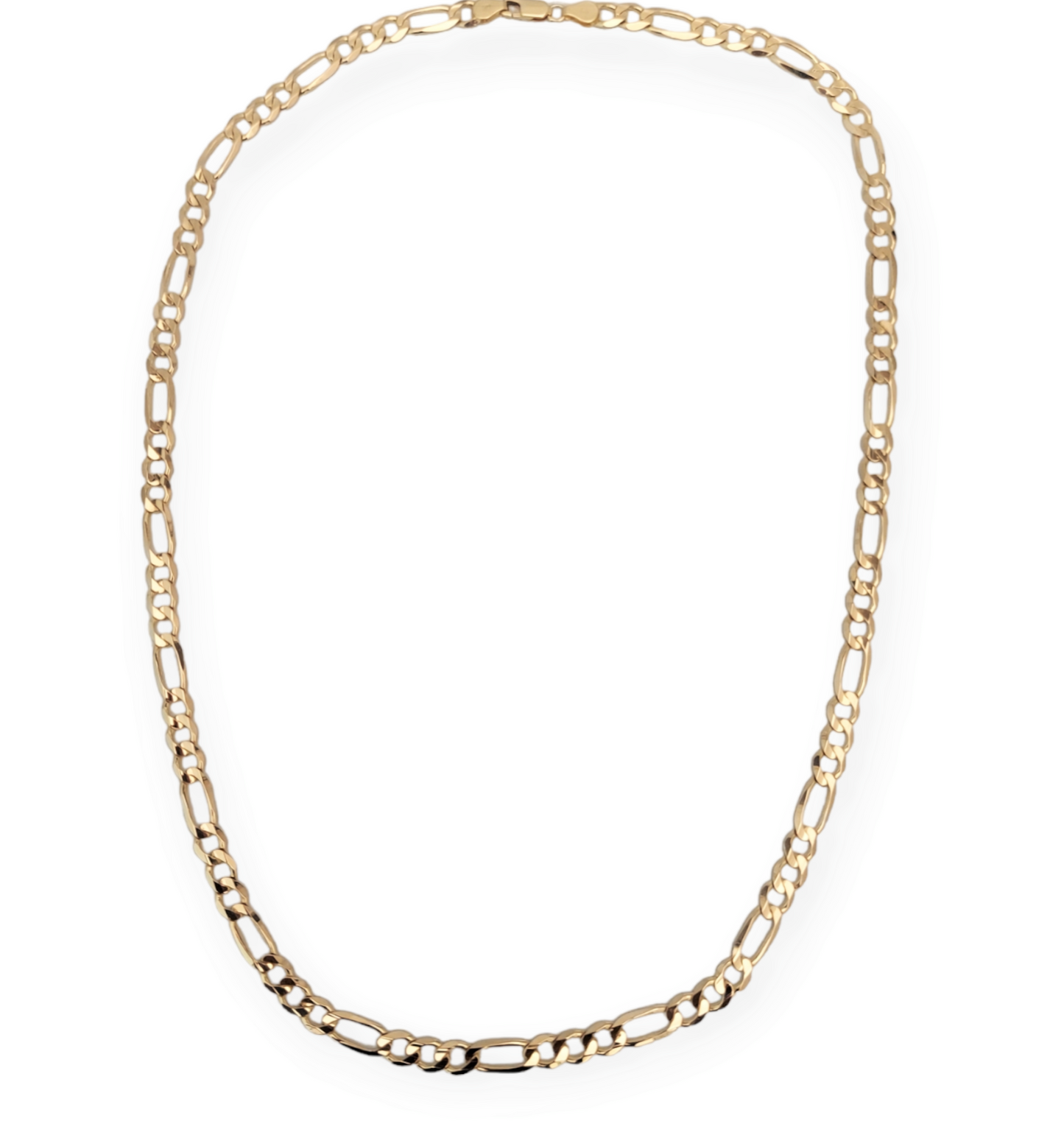 14k Unisex 14K Yellow gold Cartier Link Necklace