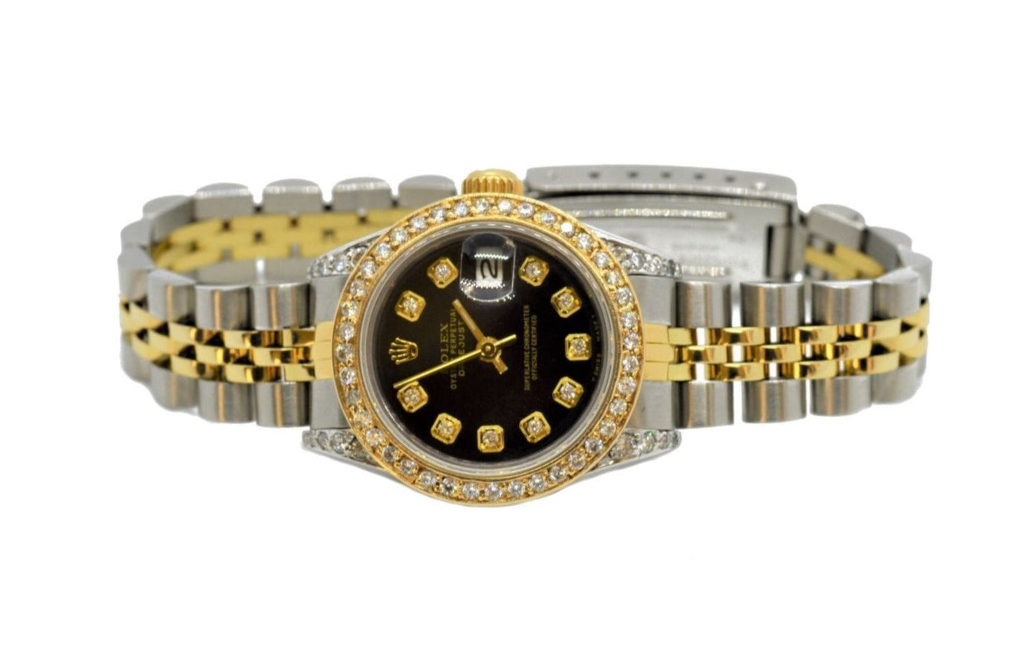 Rolex ladies datejust 69173 (T-T) diamond - Luxury Diaz