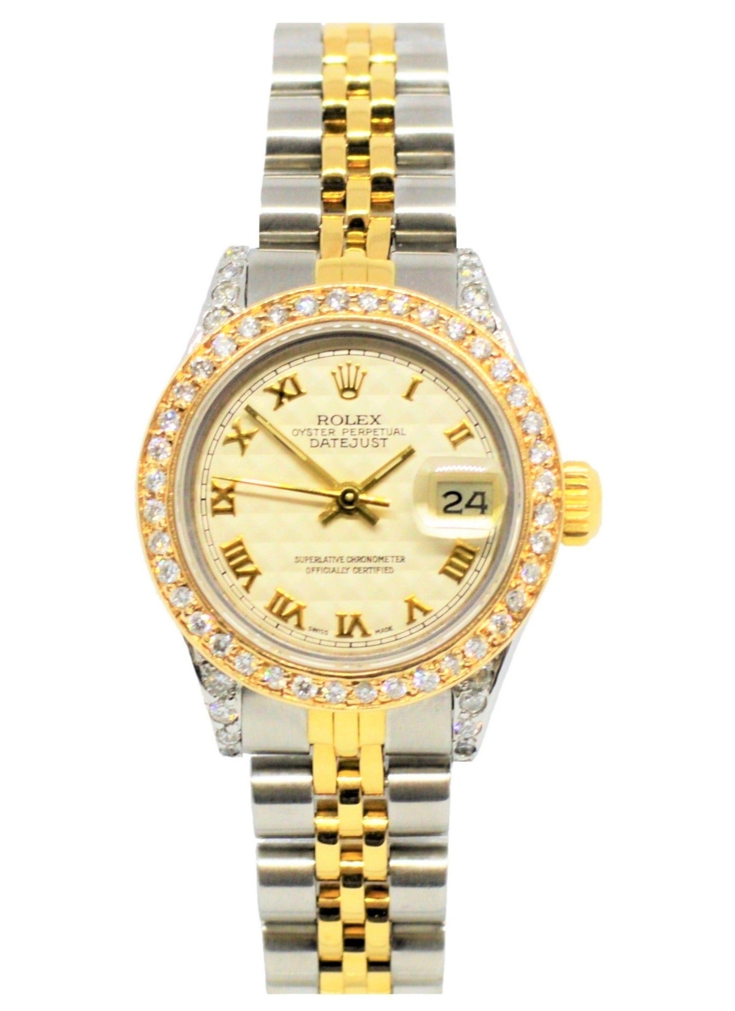 Rolex ladies26mm Datejust 26mm Roman 69173 jubilee