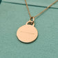 Tiffany &Co. 18k Yellow Gold Moon Diamond Chain and pendant set