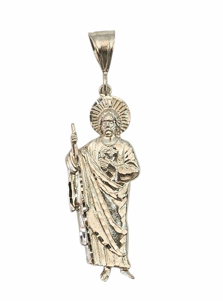 925 Silver Saint Jude Pendant