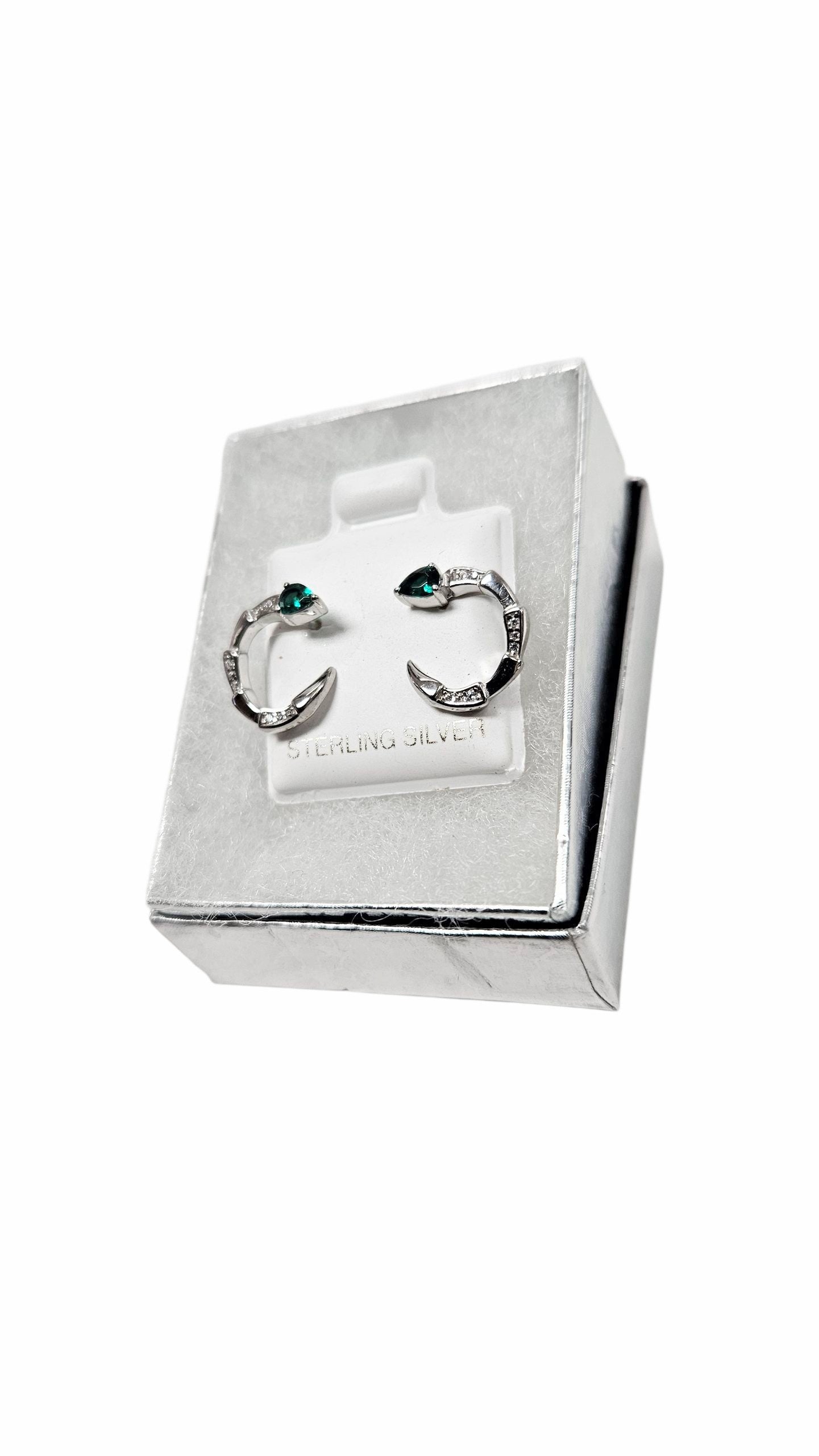 925 Silver Ladies ZC escorpion Stud earrings