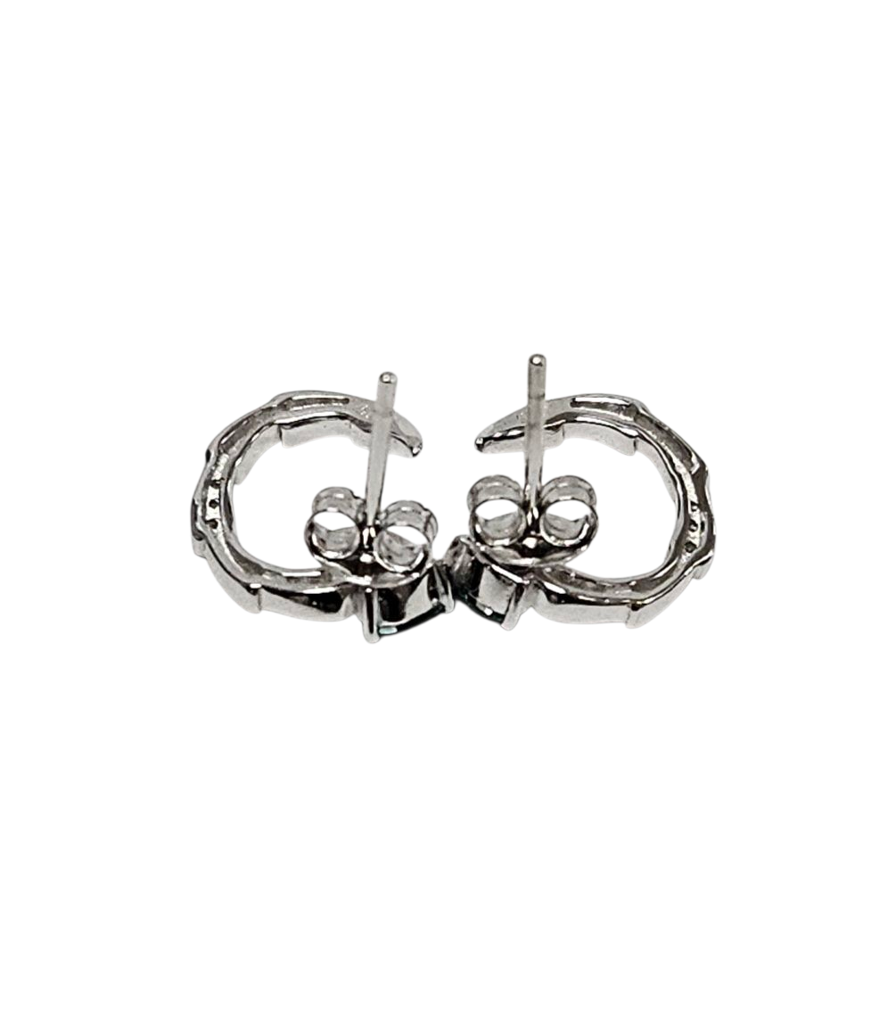 925 Silver Ladies ZC escorpion Stud earrings