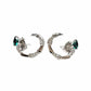 925 Silver Ladies ZC escorpion Stud earrings