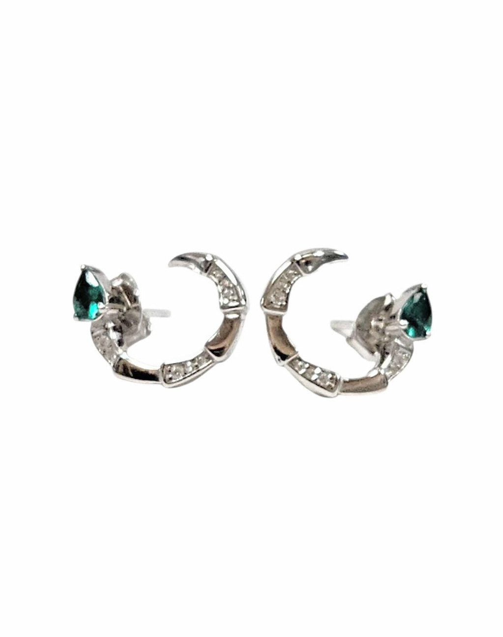 925 Silver Ladies ZC escorpion Stud earrings