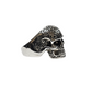 925 silver Mens punk skull Ring