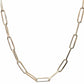 Ladies .925 Silver clip Link Necklace