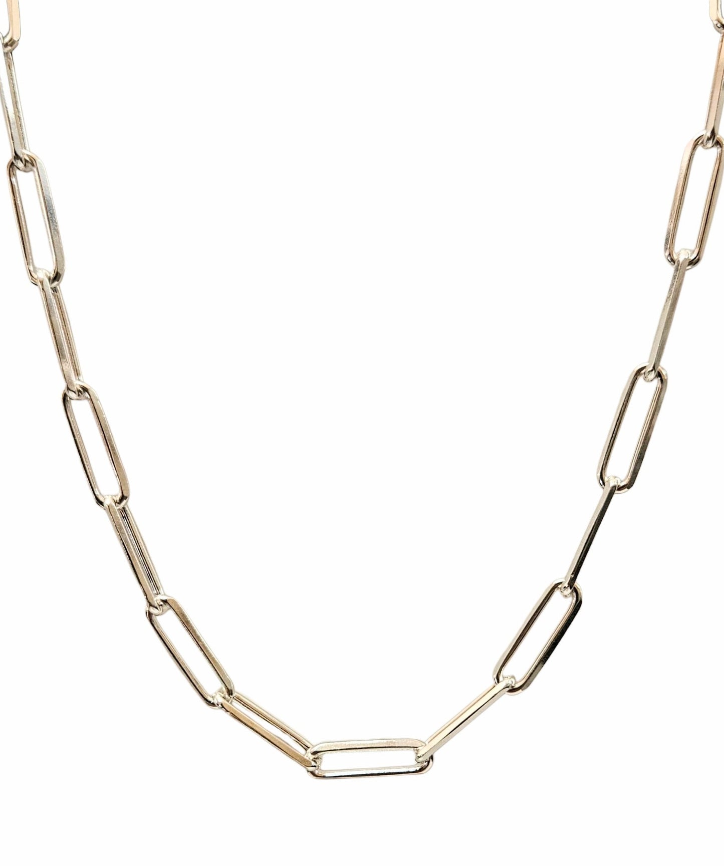 Ladies .925 Silver clip Link Necklace