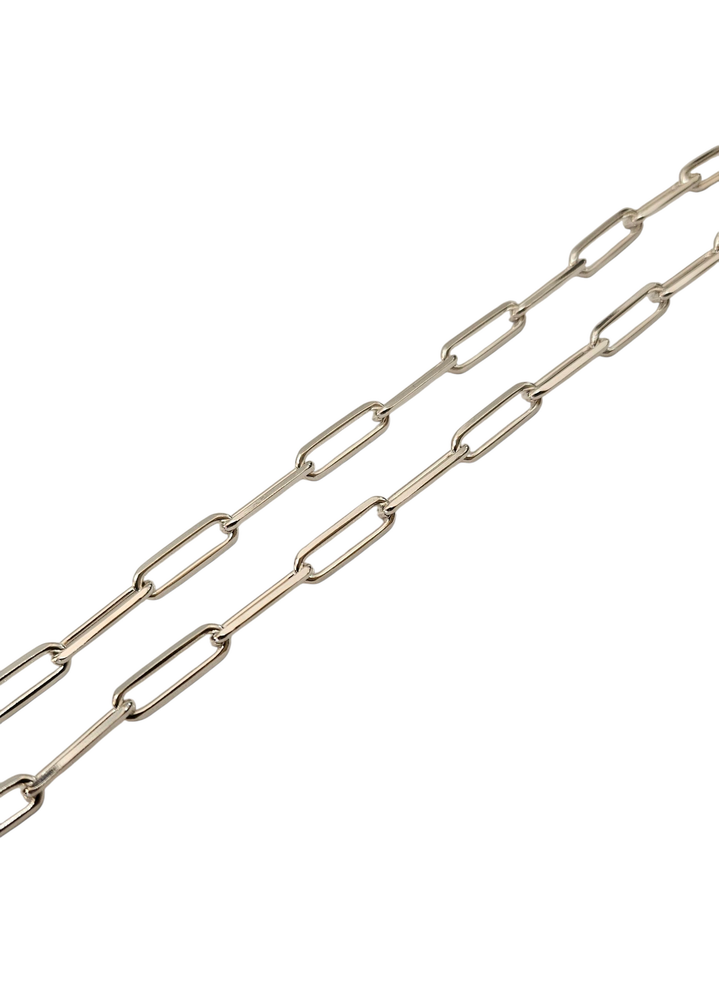 Ladies .925 Silver clip Link Necklace