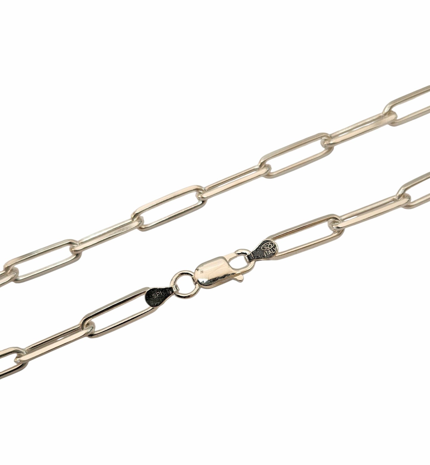 Ladies .925 Silver clip Link Necklace