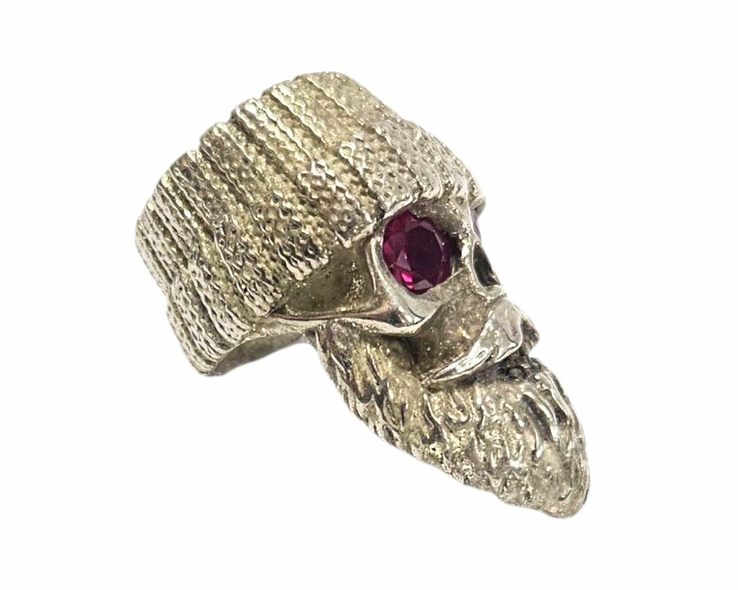 925 Silver Mens Punk skull Pendant