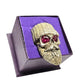 925 Silver Mens Punk skull Pendant