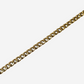 14k Unisex Yellow gold Cuban link bracelet