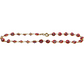 Ladies 14k Yellow Gold Evil Eye Bracelet