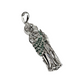 925 Silver Unisex Emerald ZC Saint Jude Pendant