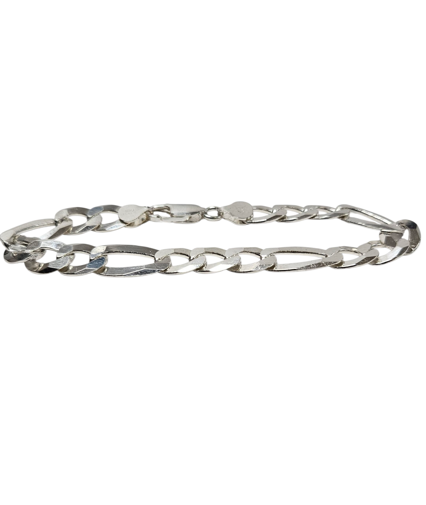 Mens 925 Silver Cartier Link bracelet