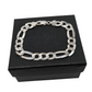 Mens 925 Silver Cartier Link bracelet