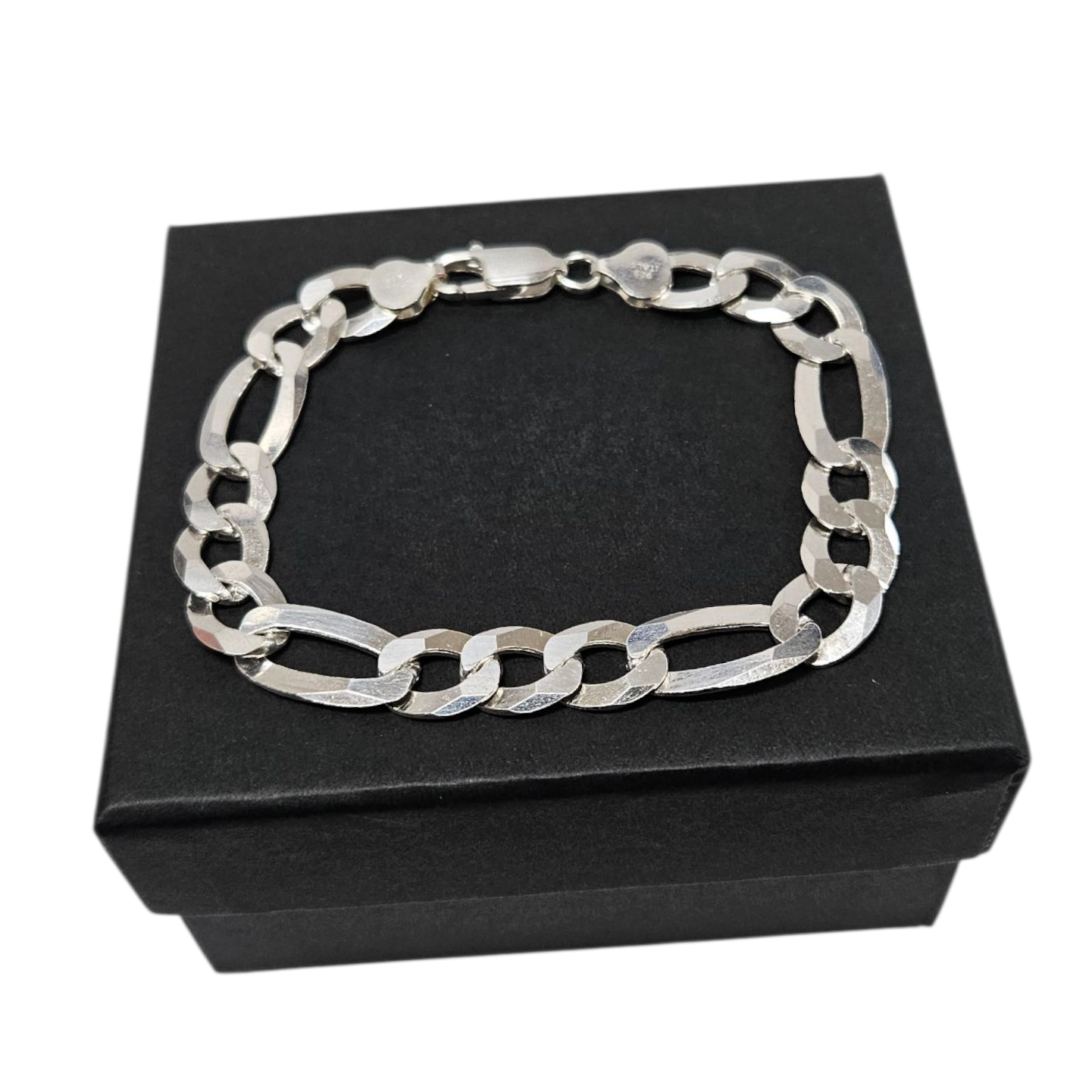 Mens 925 Silver Cartier Link bracelet