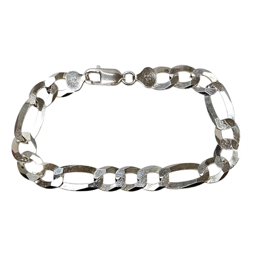 Mens 925 Silver Cartier Link bracelet
