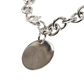 Tiffany &Co 925 Ladies Silver Round charm bracelet