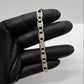Mens 925 Silver mariner Link bracelet